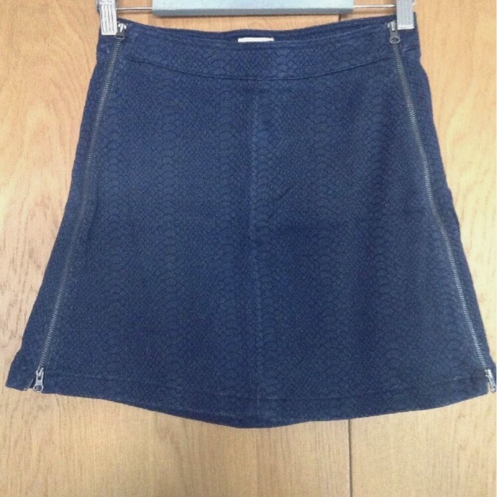 French Connection Snakeskin Print Skirt